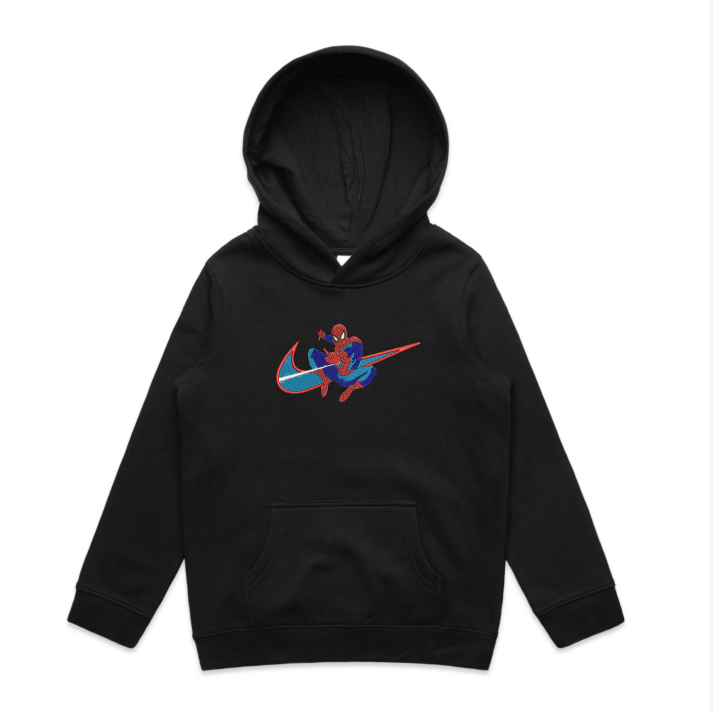 Spiderman Swoosh Inspired KIDS Hoodie - UNISEX