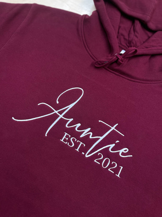 Custom FAMILY Hoodie SCRIPT - Unisex