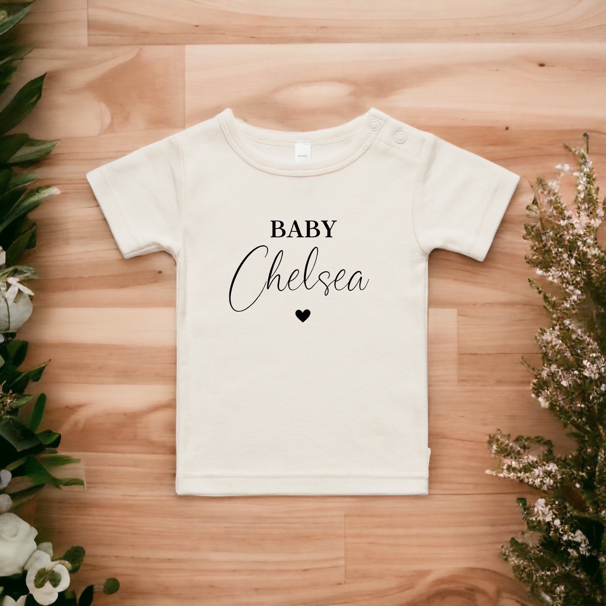 Custom hot sale baby tees