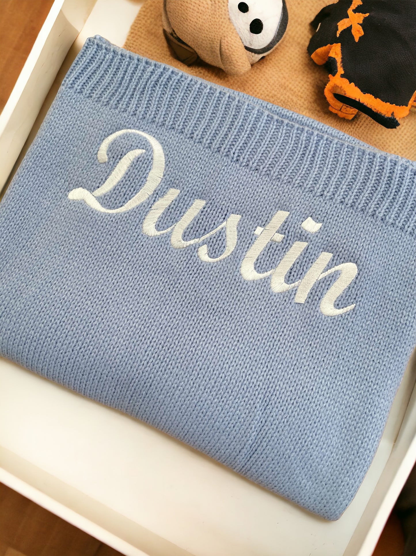 Personalised Knit Blanket