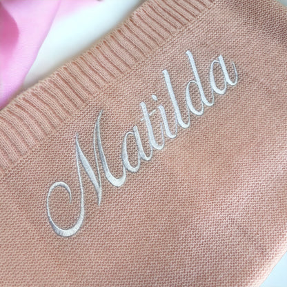 Personalised Knit Blanket