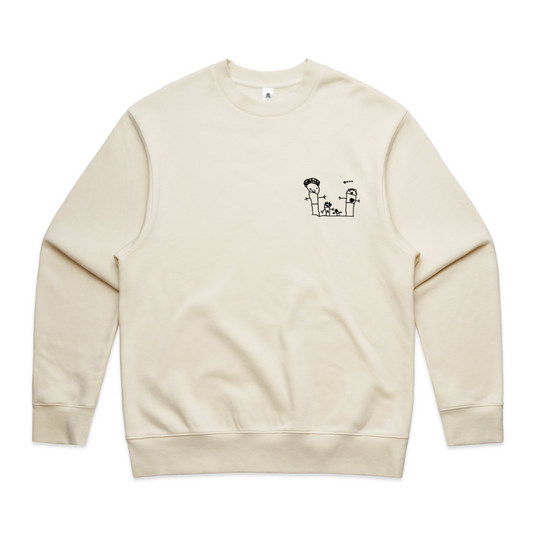 Custom Kids Drawing Crewneck - UNISEX